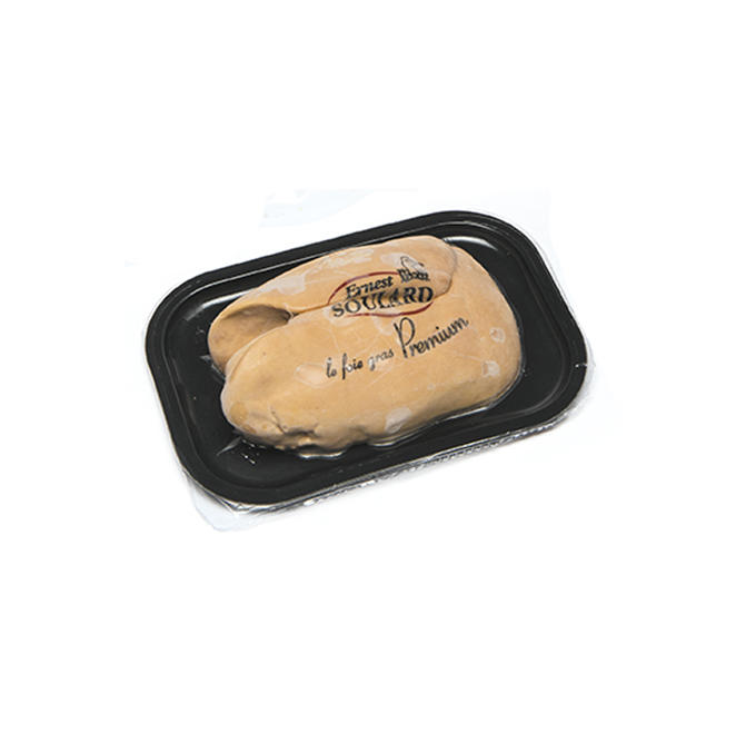 foie gras cru avec logo