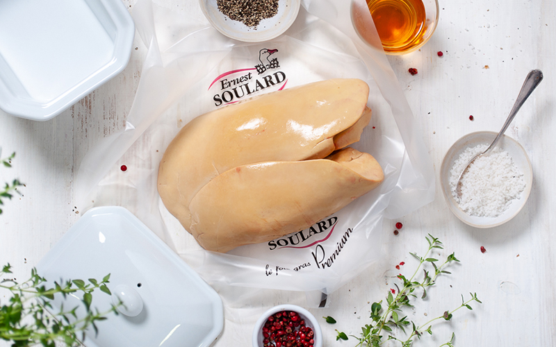 Foie gras de canard en terrine Ernest Soulard